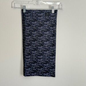 TURTLE FUR Multi Functional Neck Gaiter THE TUBE Blue Digital Camouflage OS